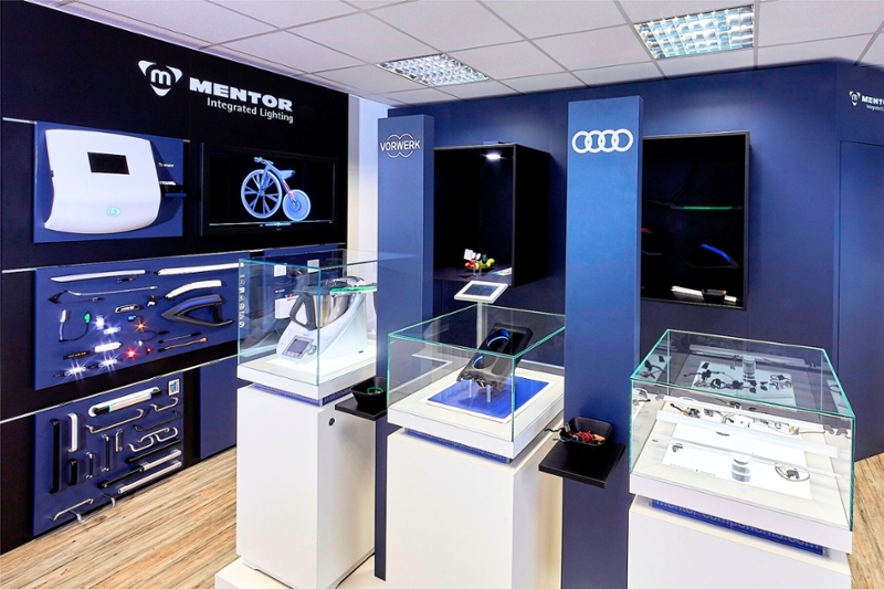 Showroom gestalten – Technik sichtbar & erlebbar machen