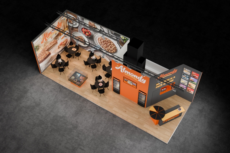Appetitlich inszeniert | 56 m² Eckstand