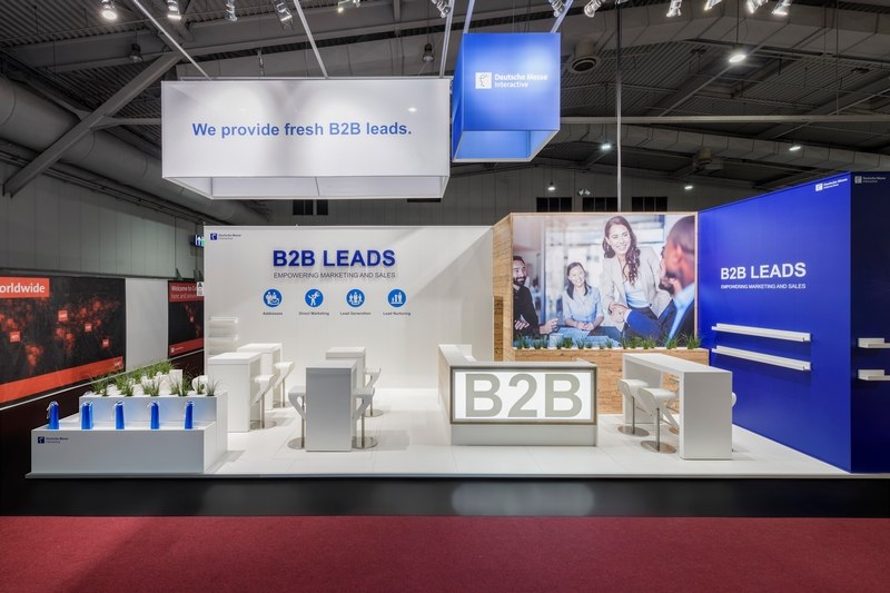 Trade Fair CeBIT in Hannover, 40 m²