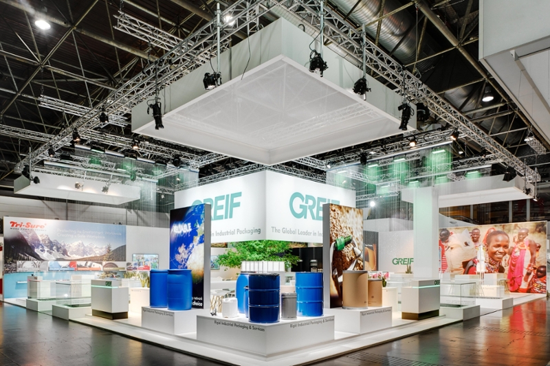 Messe Interpack in Düsseldorf, 360 m²