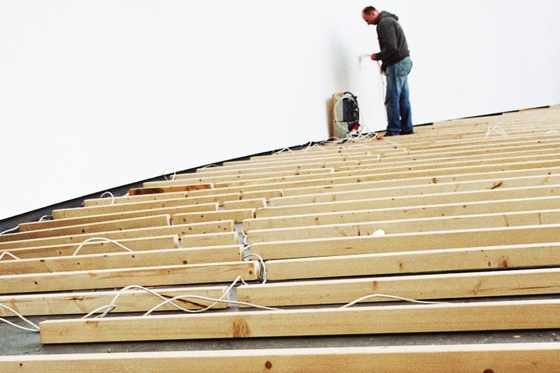 Rising Floor at Exhibition Stands. 