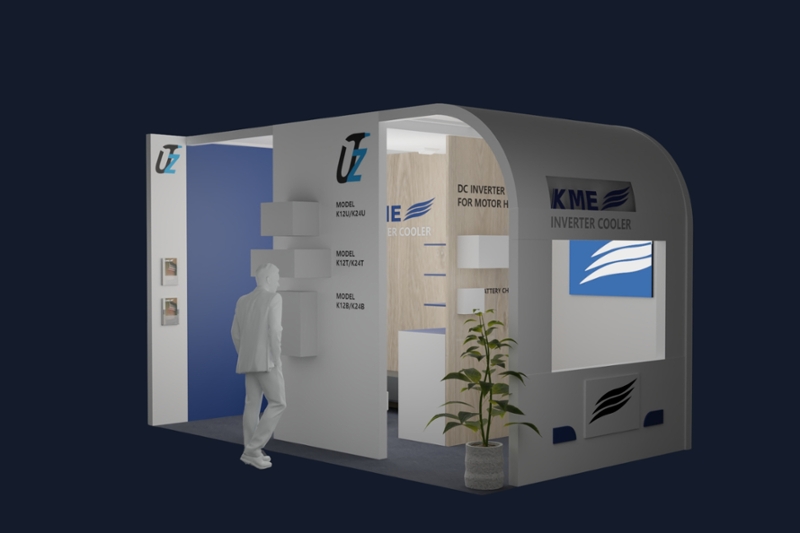 Von Grafik zur Architektur | 15 m² Eckstand im Wandel