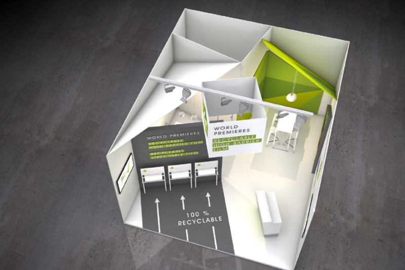 Trade Fair Interpack in Düsseldorf, 42m²