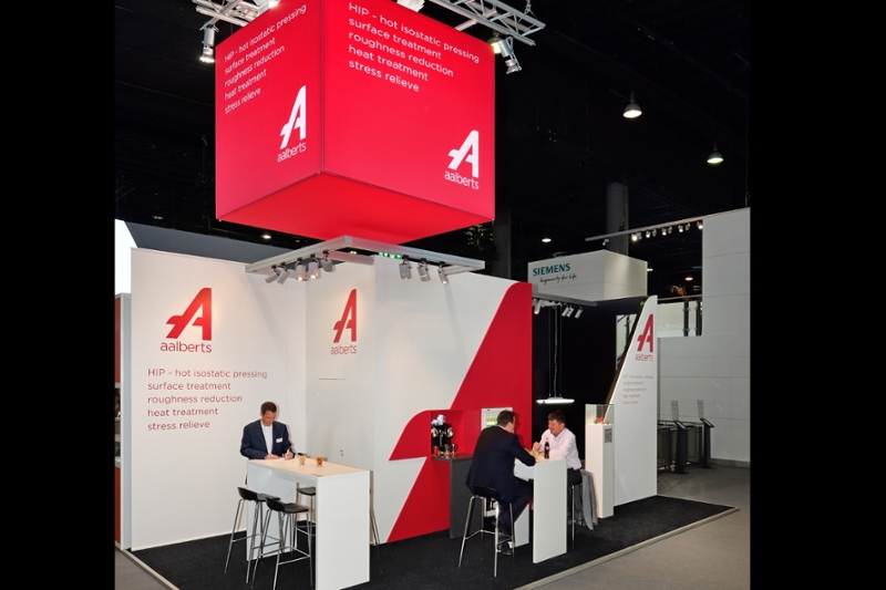 Messe Formnext in Frankfurt am Main, 32 m² Kopfstand