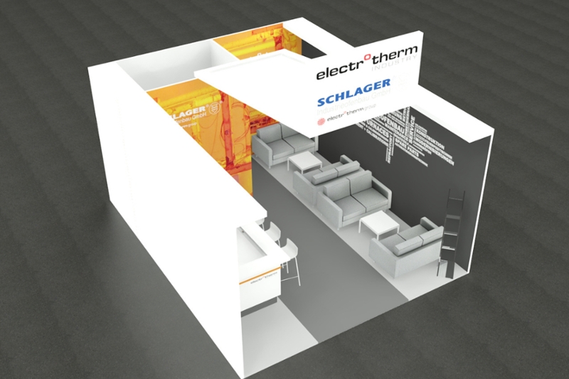 Trade Show Thermprocess in Düsseldorf, 30 m²